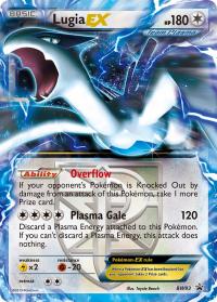 pokemon black white promos lugia ex bw83