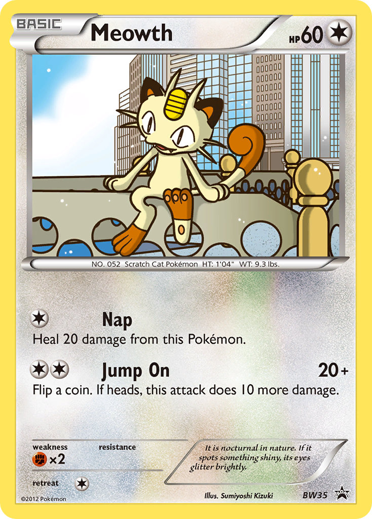 Meowth - BW35