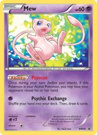 pokemon black white promos mew bw98