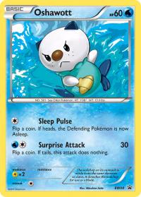 pokemon black white promos oshawott bw08