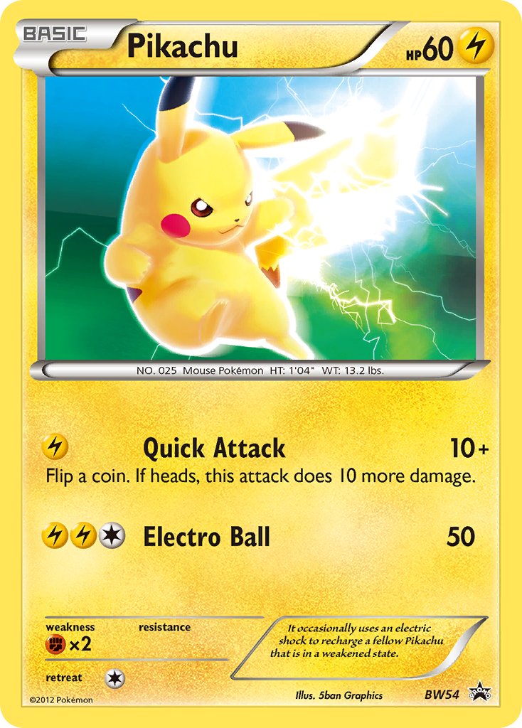 Pikachu - BW54