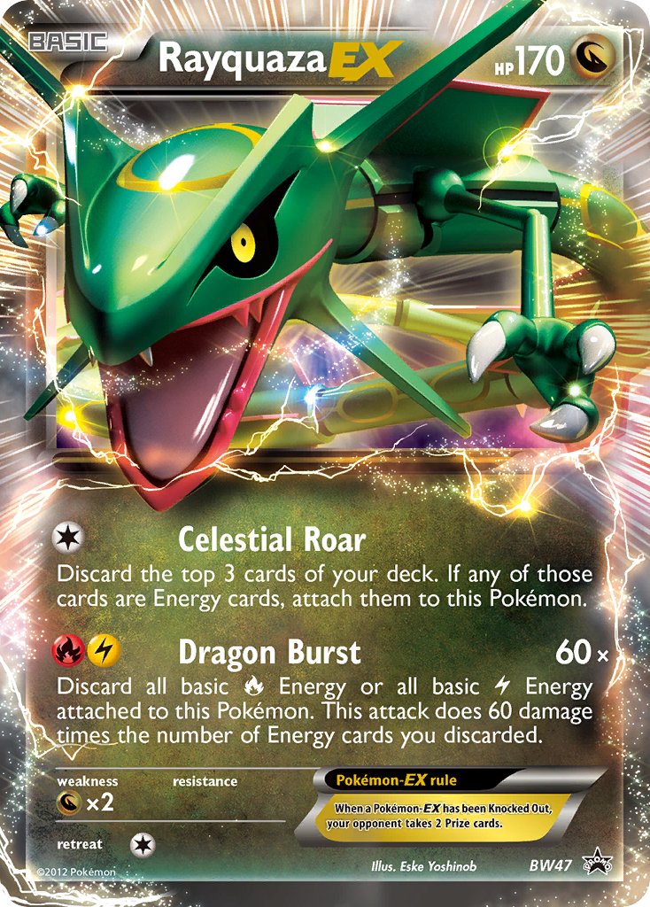 Rayquaza EX - BW47