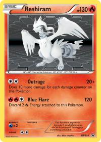 pokemon black white promos reshiram bw004