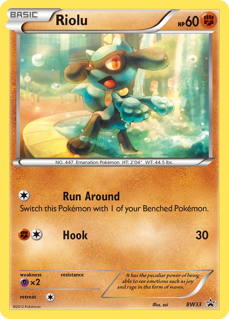 Riolu - BW33 