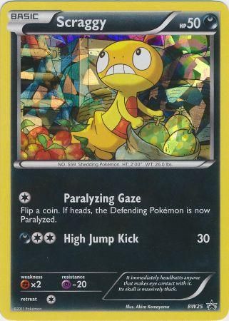 Scraggy - BW25 - Holo