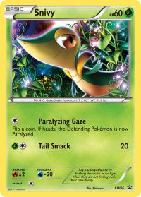 pokemon black white promos snivy bw06