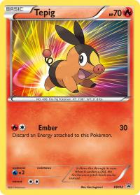 pokemon black white promos tepig bw02