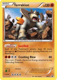 pokemon black white promos terrakion bw71