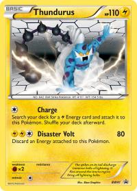 pokemon black white promos thundurus bw41