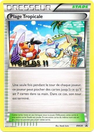 Tropical Beach - BW28 - French Worlds '11 Promo (Plage Tropicale)