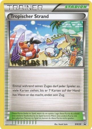 Tropical Beach - BW28 - German Worlds '11 Promo (Tropischer Strand)