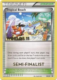 pokemon black white promos tropical beach bw28 semi finalist worlds 11 promo