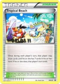 pokemon black white promos tropical beach bw28 worlds 11 promo