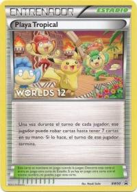 pokemon black white promos tropical beach bw50 spanish worlds 12 promo playa tropical