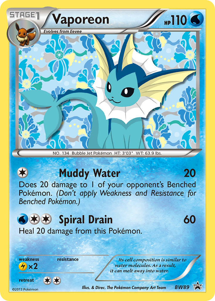 Vaporeon - BW89