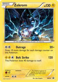 pokemon black white promos zekrom bw24