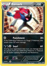 pokemon black white promos zoroark bw19