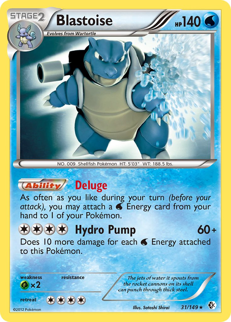 Blastoise 31-149 (Non Holo)