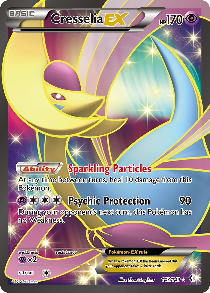 Cresselia EX Full Art 143-149