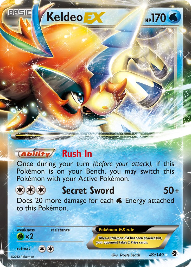 Keldeo EX 49-149