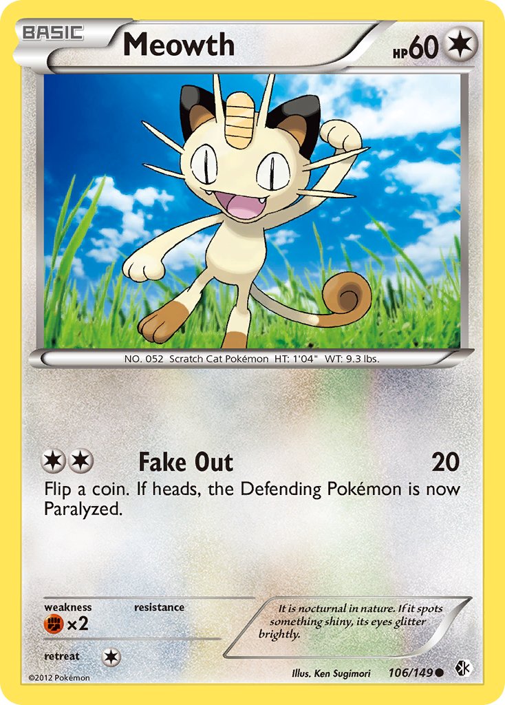 Meowth 106-149 (RH)