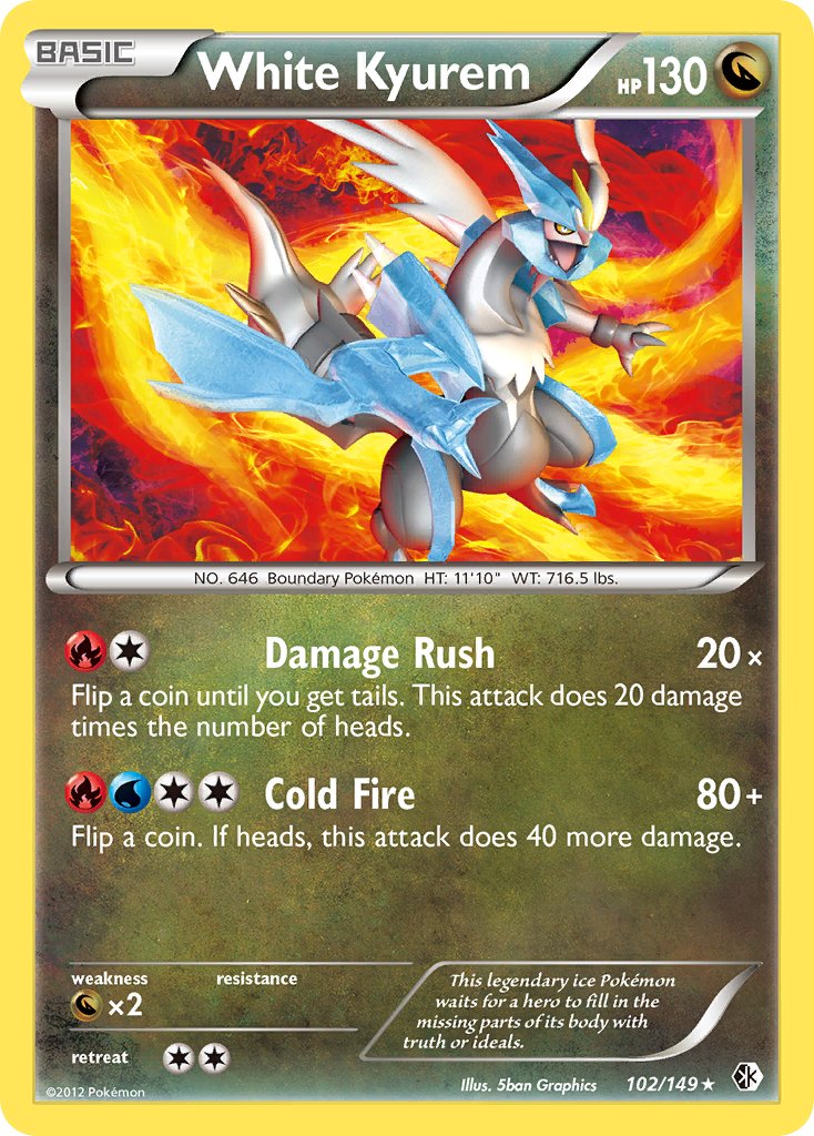 White Kyurem 102-149 (RH)