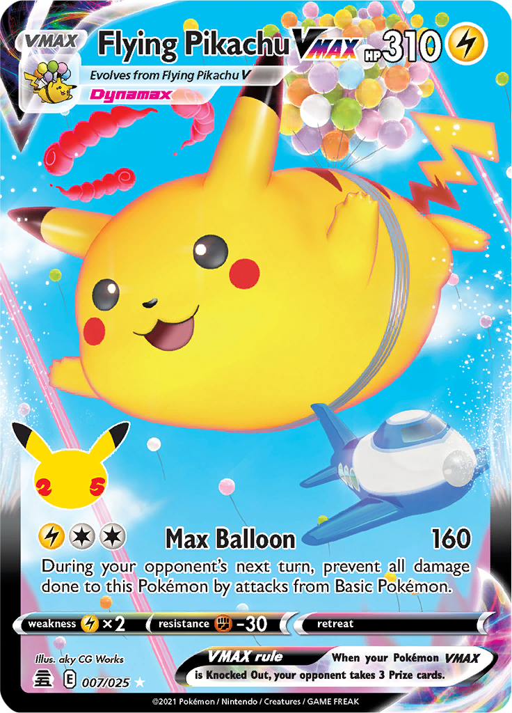 Flying Pikachu VMAX - 007-025