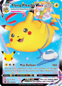 pokemon celebrations flying pikachu vmax 007 025