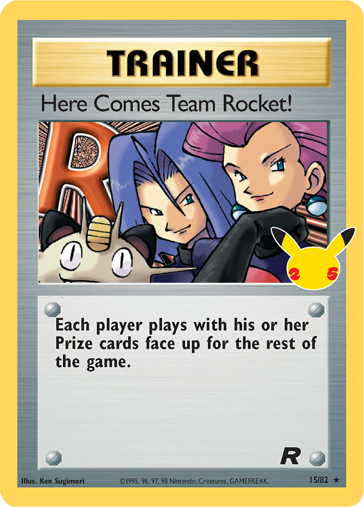 Here Comes Team Rocket! 15-82 (Celebrations)