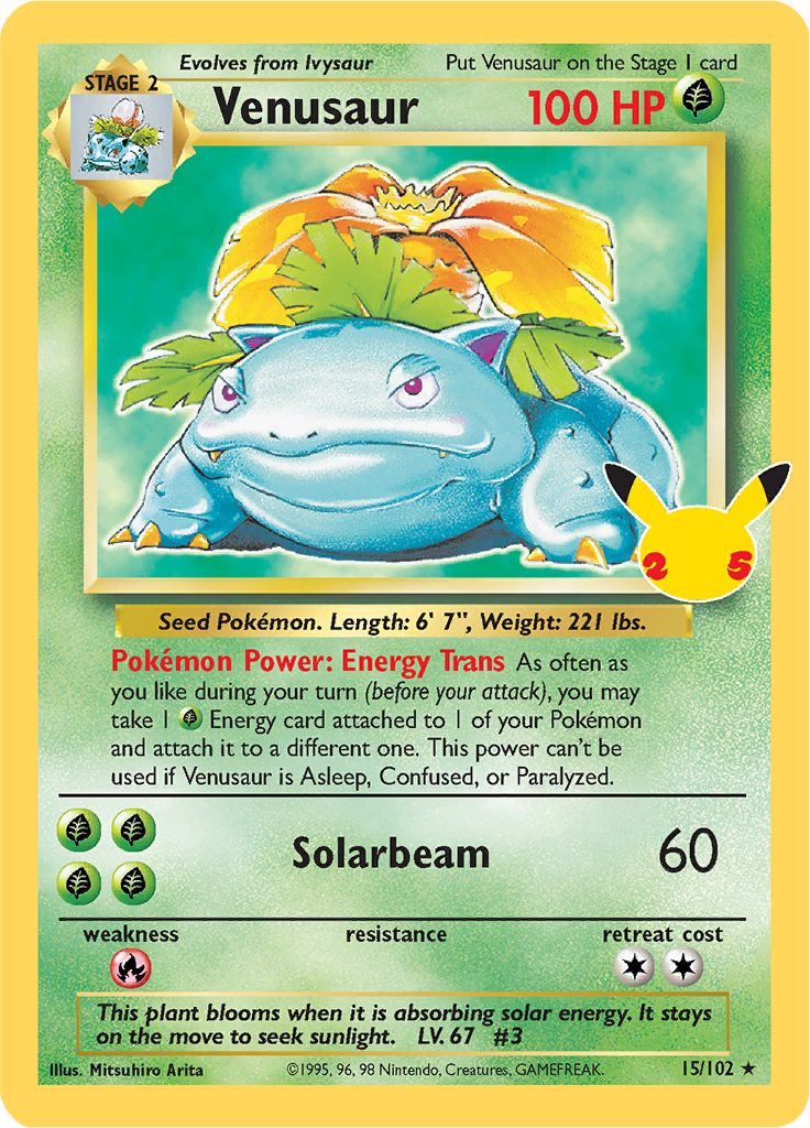 Venusaur - 15-102 (Celebrations)