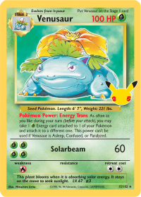 pokemon celebrations classic collection venusaur 15 102 celebrations