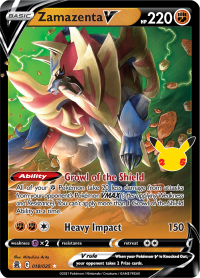 pokemon celebrations zamazenta v 018 025