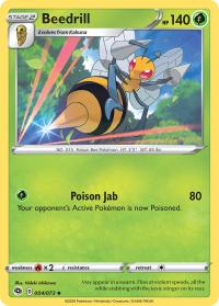 pokemon champion s path beedrill 004 073 rh