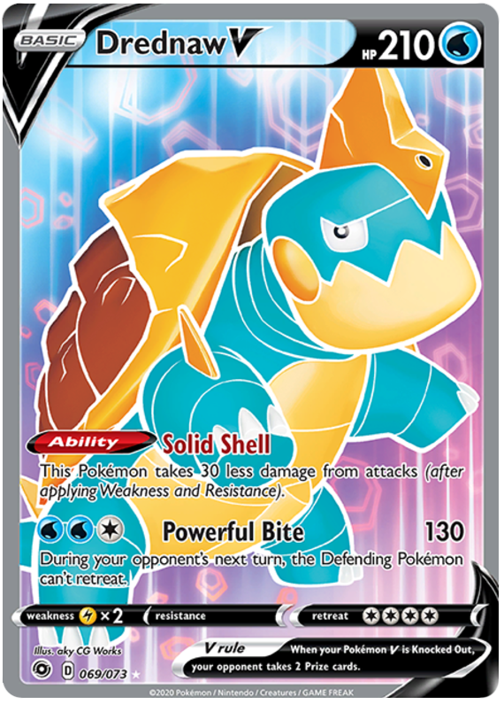 Drednaw V FULL ART 069-073