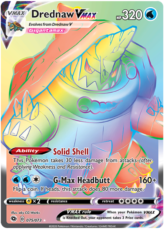 Drednaw VMAX 075-073 - RAINBOW