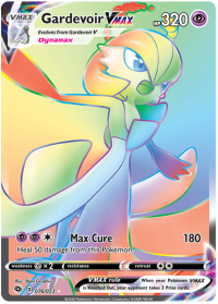 pokemon champion s path gardevoir vmax 076 073 rainbow