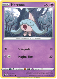 pokemon champion s path hatenna 018 073