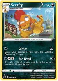 pokemon champion s path scrafty 042 073