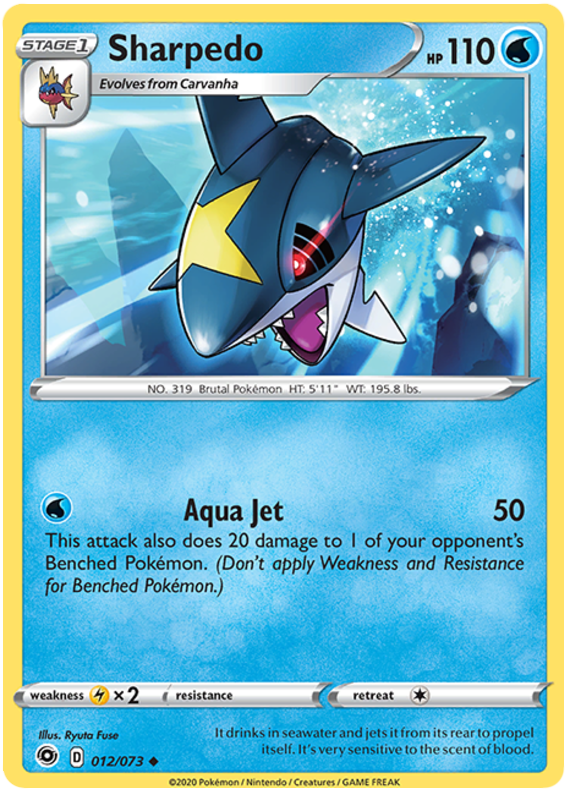 Sharpedo 012-073