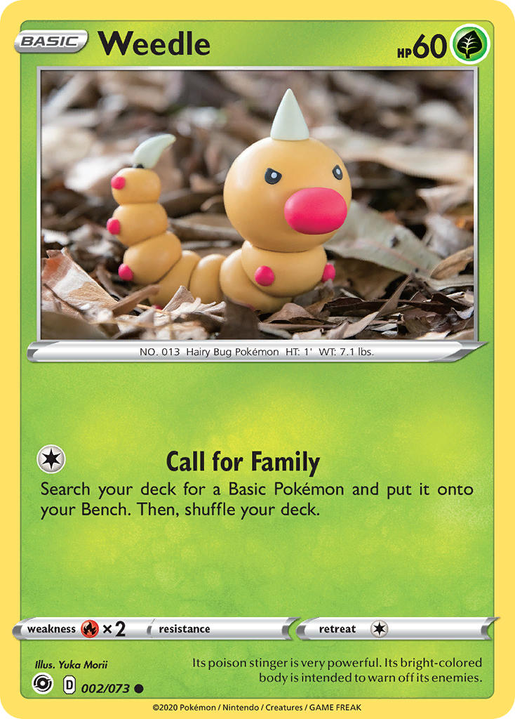 Weedle 002-073 (RH)