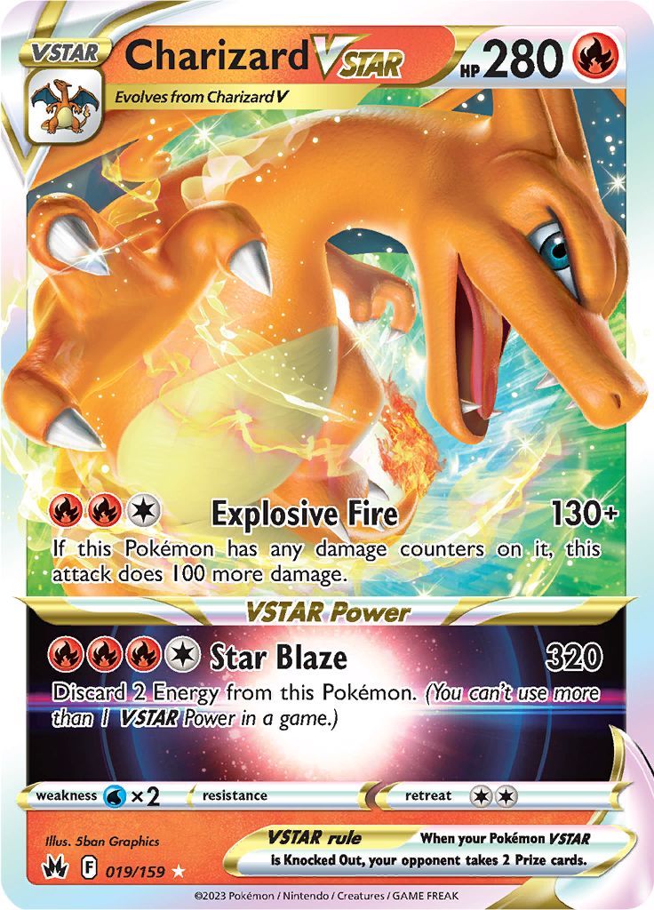 Charizard V STAR - 019-159