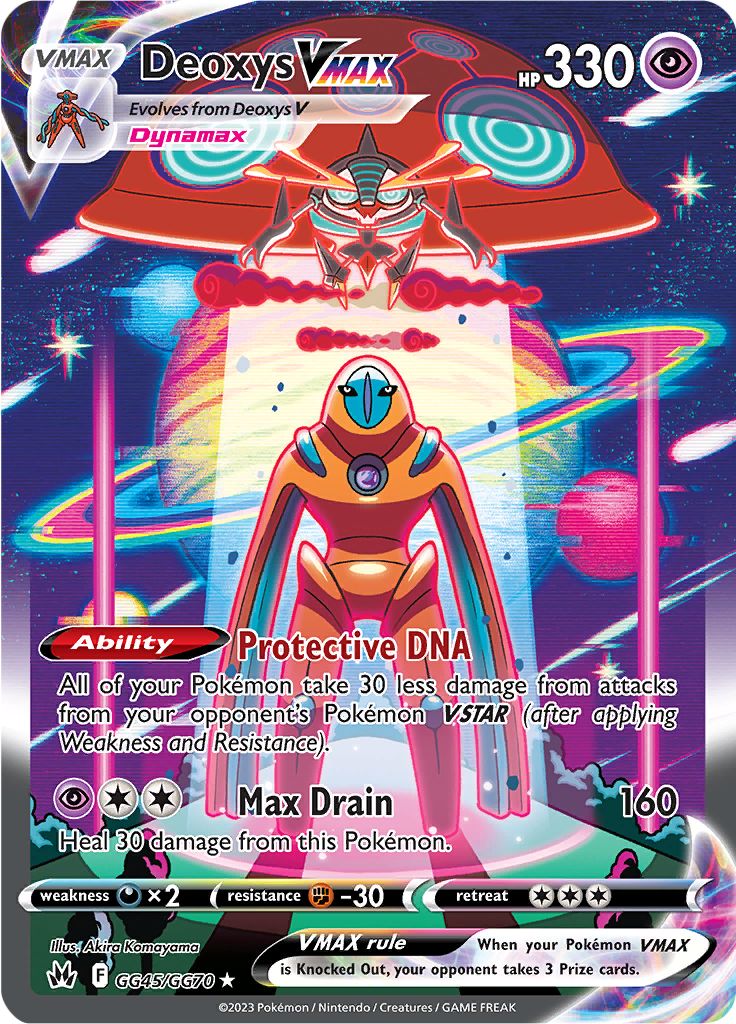 Deoxys VMAX - GG45-GG70