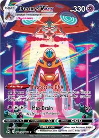 pokemon crown zenith deoxys vmax gg45 gg70