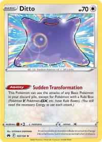 pokemon crown zenith ditto 107 159