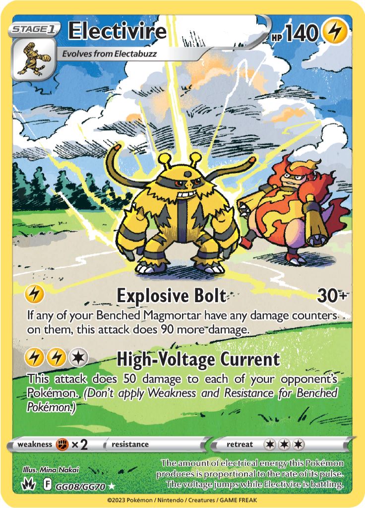 Electivire - GG08-GG70