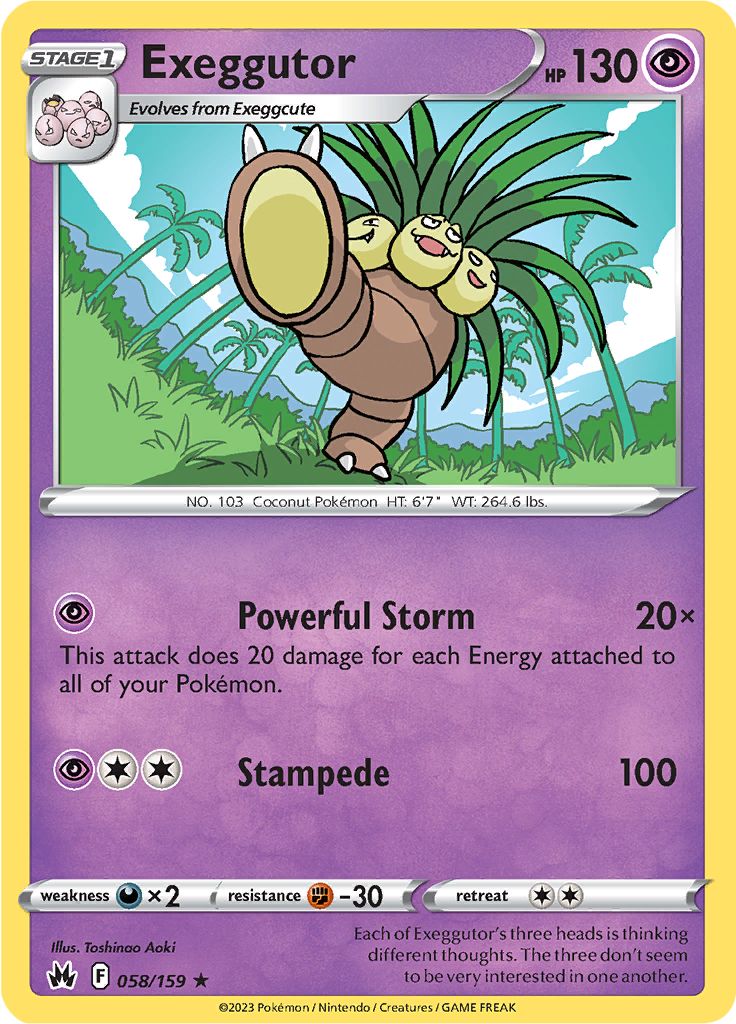 Exeggutor - 058-159 (RH)