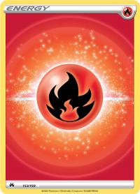 pokemon crown zenith fire energy crown zenith foil