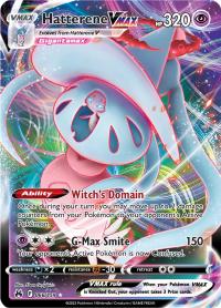 pokemon crown zenith hatterene vmax 066 159