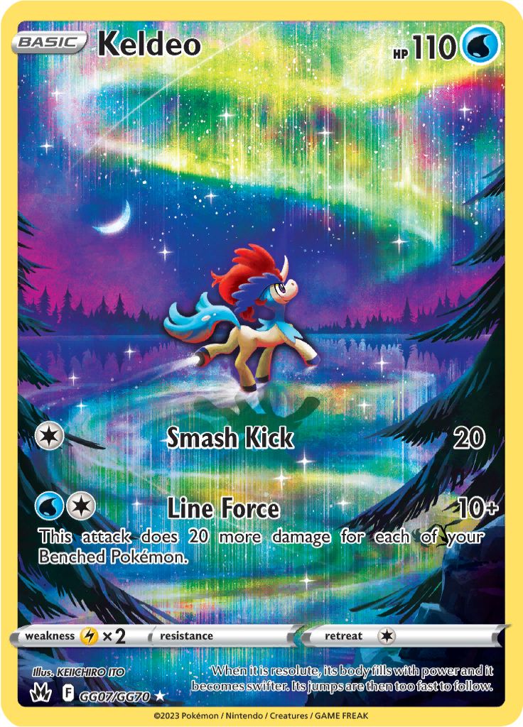 Keldeo - GG07-GG70