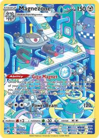 pokemon crown zenith magnezone gg18 gg70